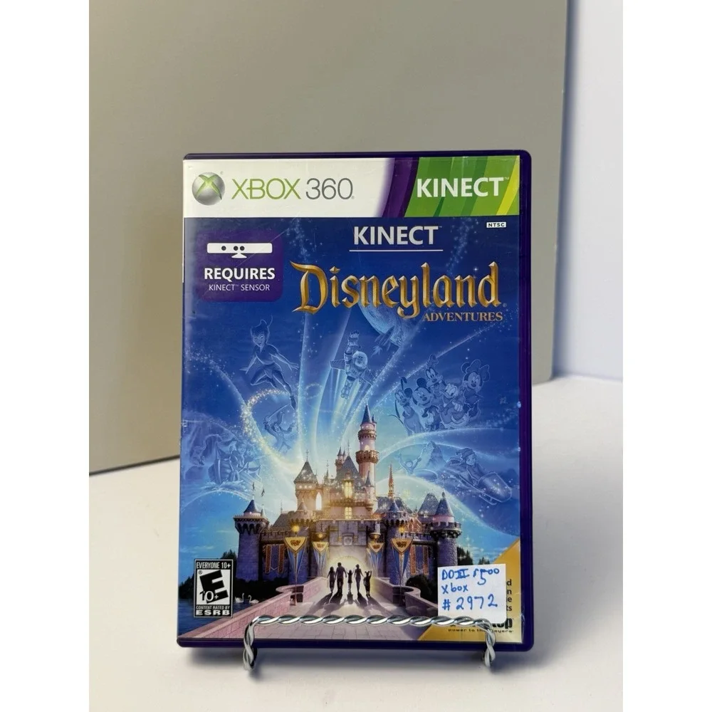 Disneyland Adventures (Microsoft Xbox One, 2017) Kinect Case & Game - Tested new